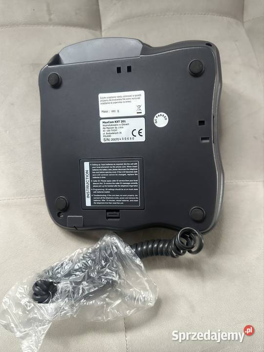 Nowy telefon stacjonarny KXT 201 kalkulator 2 w Bogdanowo