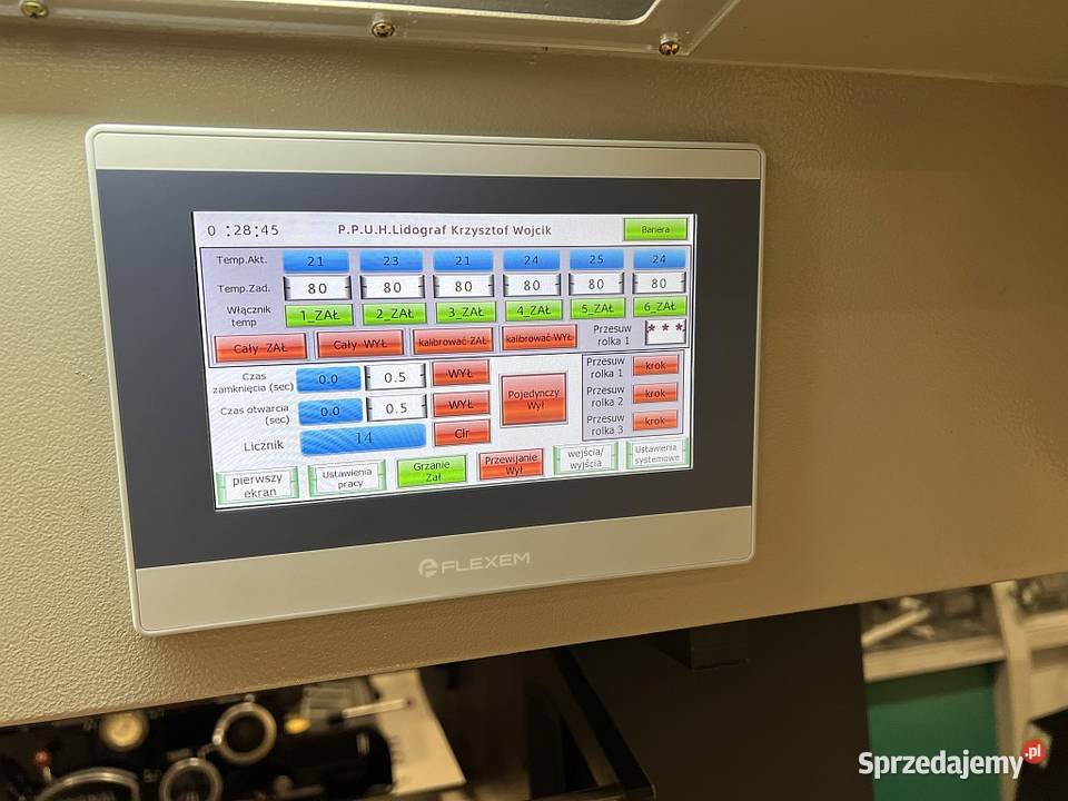 Sztanctygiel TYMC1200 Złociarka plaster miodu mazowieckie Radom sprzedam