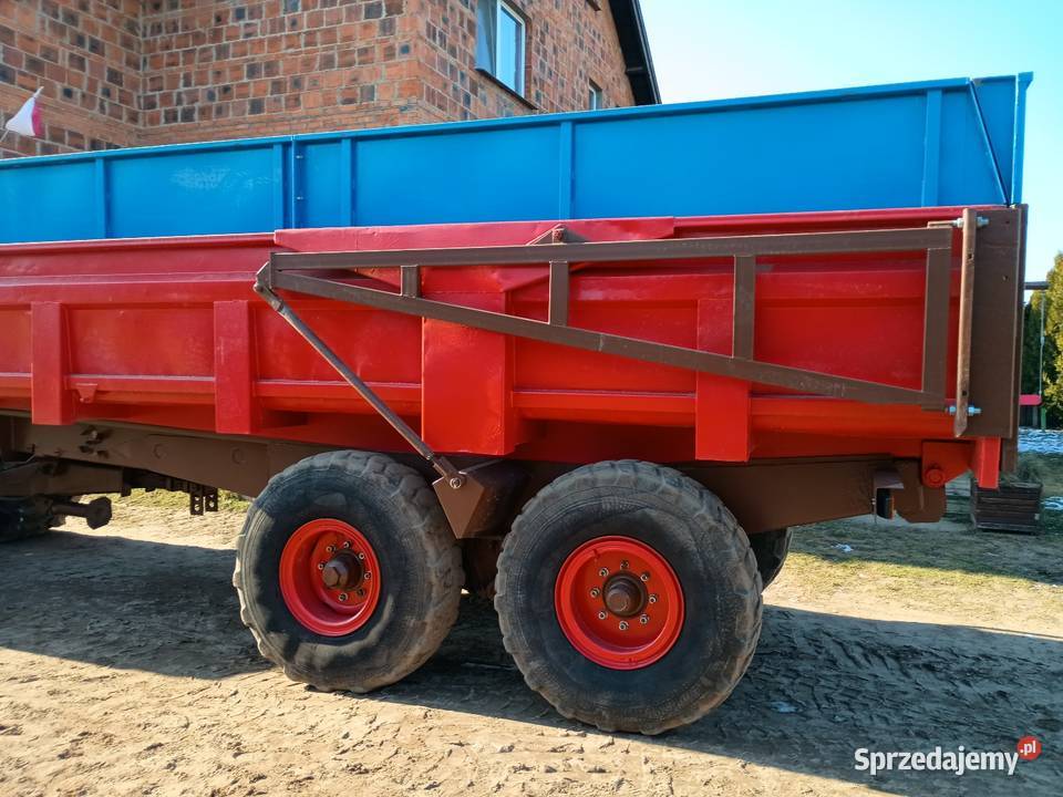 Przyczepa tandem 14 ton le bouch nie hl IFA wielkopolskie Danowiec