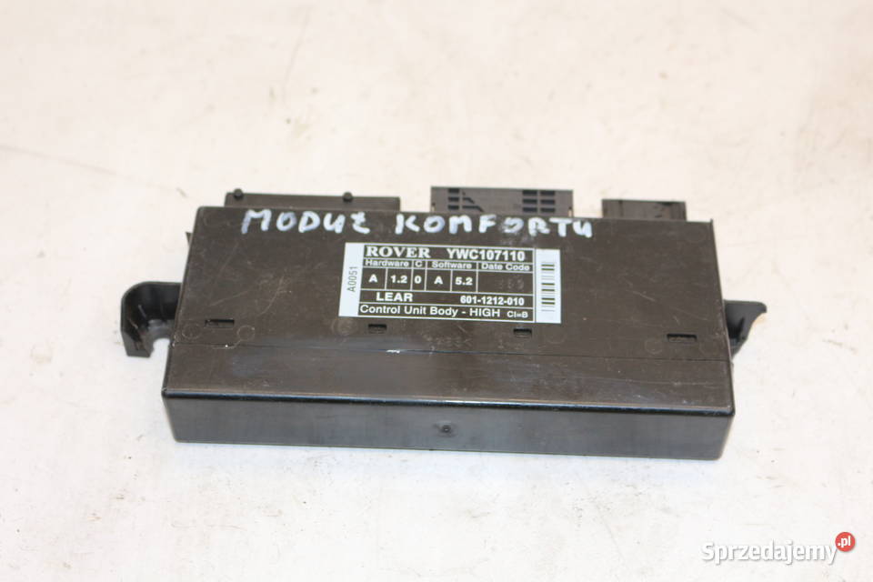 ROVER 75 9905 MODUŁ KOMFORTU YWC107110 Prochowice sprzedam
