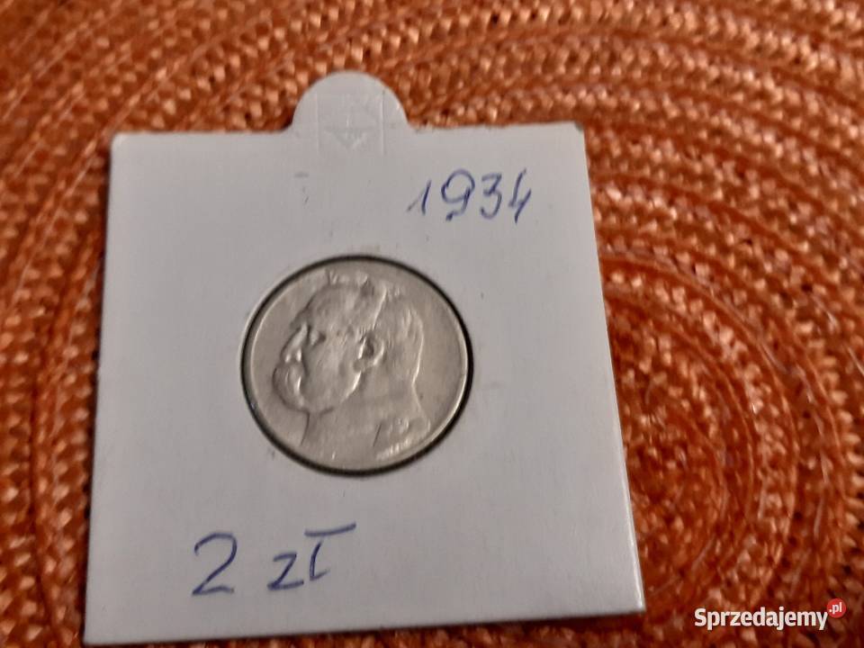 moneta srebrna polska z 1934r