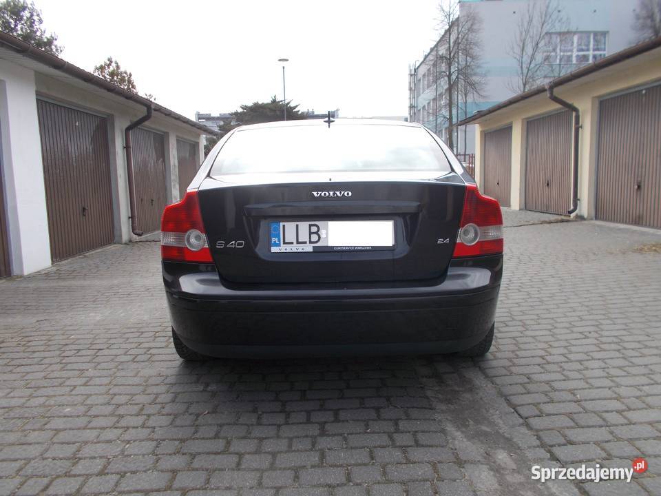 Volvo S40 24 Benzyna LPG 140 wielofunkcyjna kierownica lubelskie Lubartów