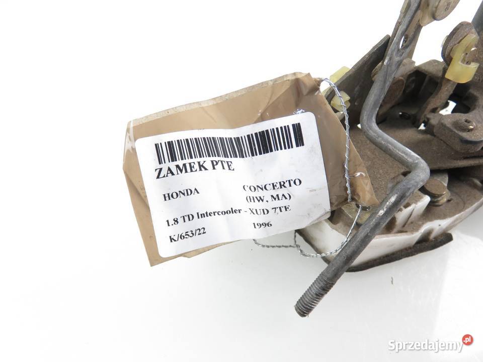 ZAMEK PRAWY TYLNY HONDA CONCERTO FVC10096