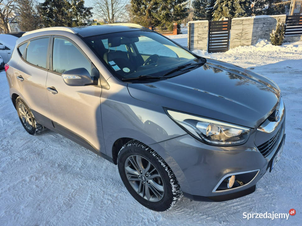 Hyundai ix35 navi grzane fotele kamera lift led tempomat Drelów