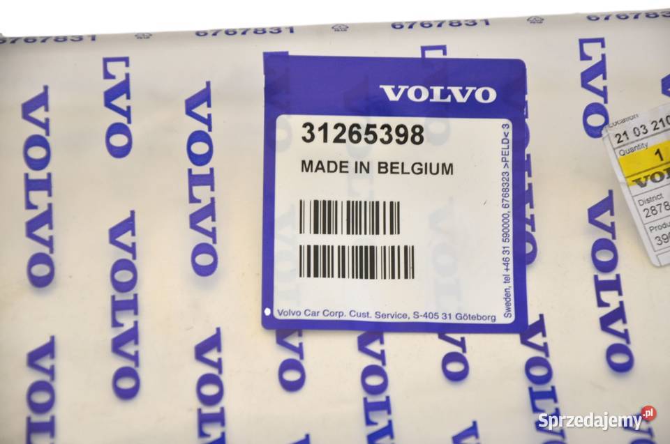 VOLVO V50 listwa nakladka na tylny zderzak OE sprzedam