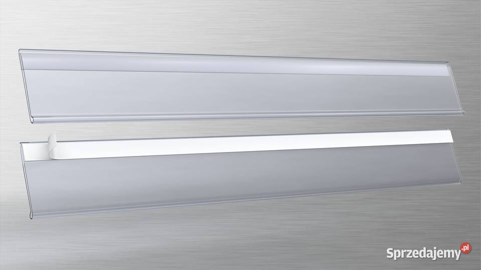 Listwa cenowa DBR39 1238 mm na regał 125 metra małopolskie Kraków