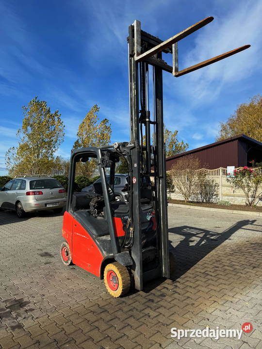wózek widłowy LINDE H16T LPG 315m 16T wolny skok Działoszyn