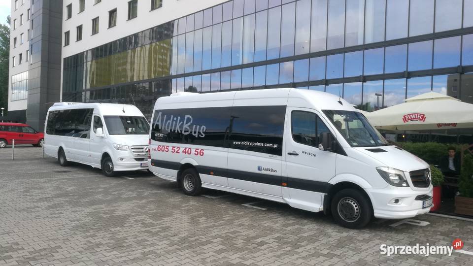 Usługi przewozowe wynajem przewóz osób Katowice przewóz osób