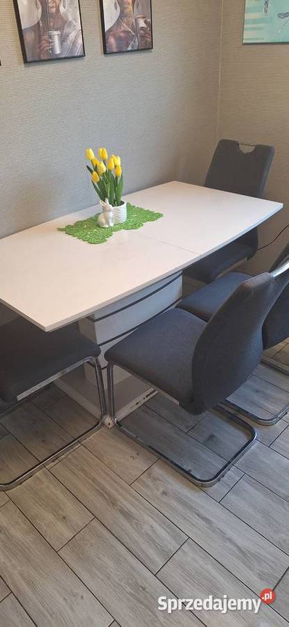 Solidny Stół do jadalni kuchni 140 180 x 80 Rydułtowy