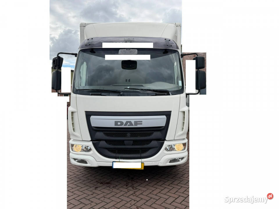 DAF LF 210 Euro 6 kontener 17p winda sprowadzony tempomat Góra Kalwaria