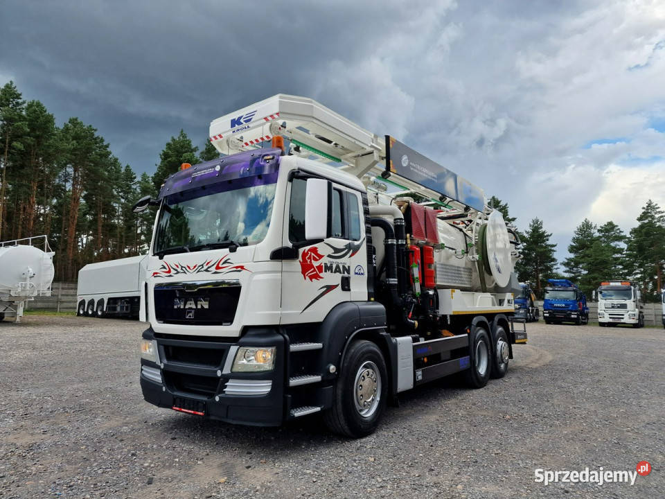 MAN WUKO KROLL ADR KOMBI DO CZYSZCZENIA KANAŁÓW Samochody ciężarowe Daleszyce