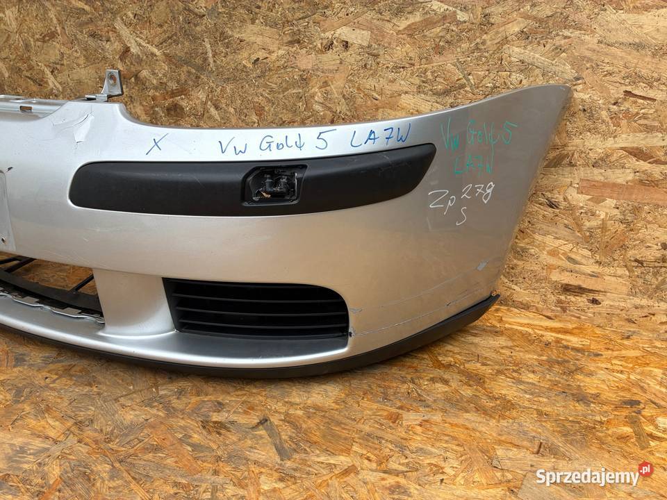 Vw Golf V 5 kod lak LA7W ZDERZAK PRZÓD PRZEDNI