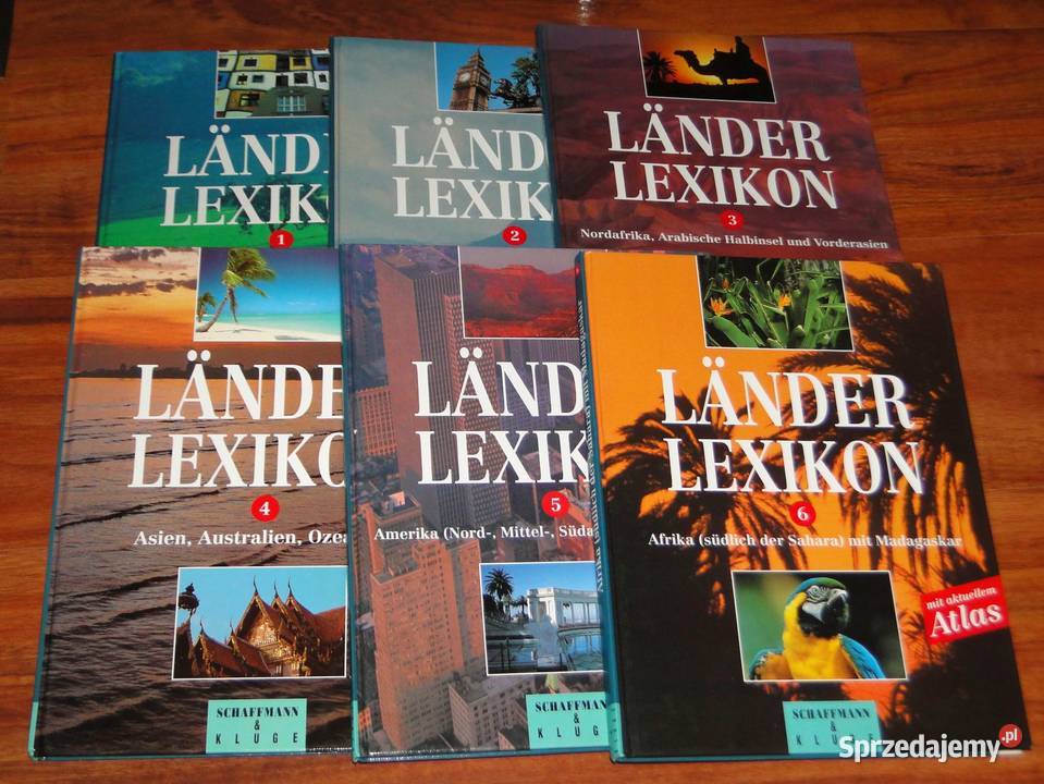 Lnder Lexikon atlas niemiecki ISBN 9783703504747 Poradniki, albumy i reportaże Ząbki
