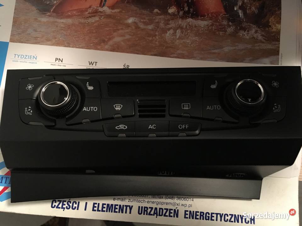 PANEL KLIMATYZACJI AUDI A4 S4 A5 S5 Q5 SQ5 Czujniki i sterowniki klimatyzacji