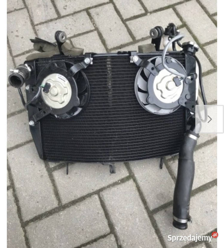 YAMAHA R6 chłodnica wentylator zbiorniczek 0816 Lwówek