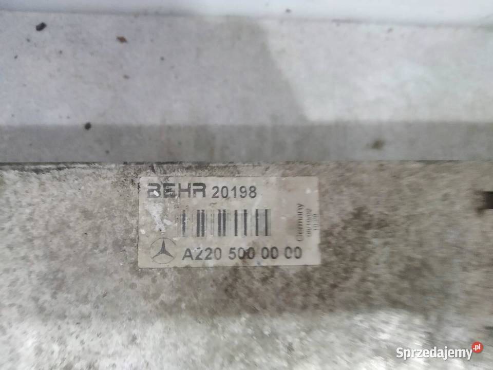 INTERCOOLER A2205000000 MercedesBenz Sklasa IV świętokrzyskie