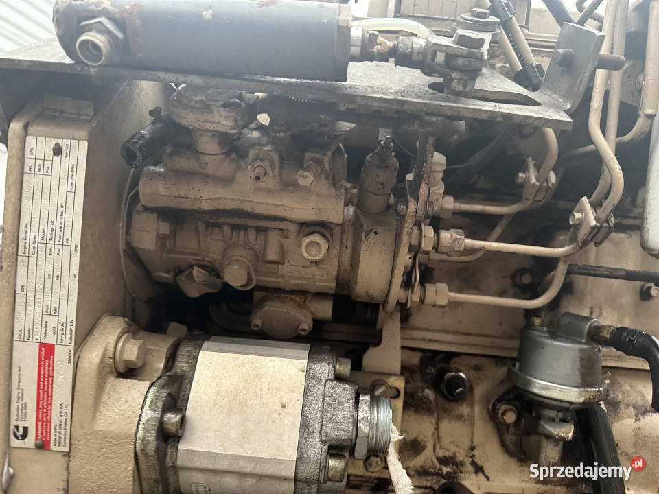 Silnik Cummins B45 Cummins 4bt Mecelac mtx12 sprzedam