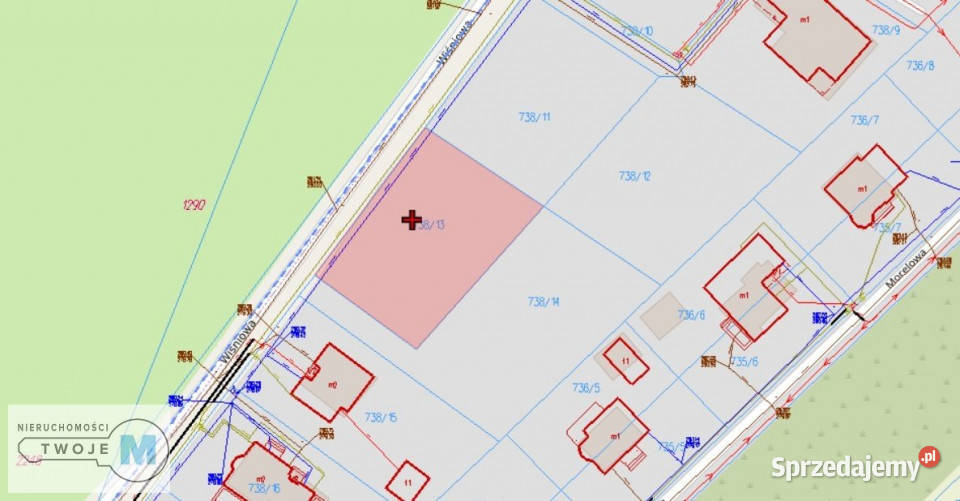 Grunt Miedziana Góra 933m2 Sprzedaż