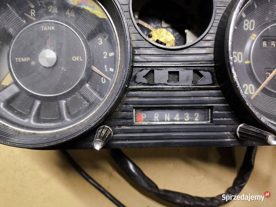Zegary licznik prędkościomierz mercedes w108 Liczniki i zegary Lutoryż sprzedam