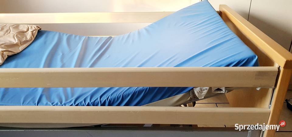 Łóżko rehabilitacyjne szpitalne z dwoma