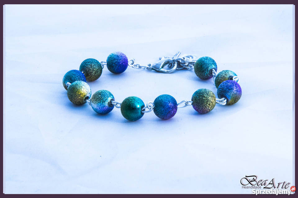 Różaniec dziesiątka bransoletka wielolokolorowa Łysa Góra