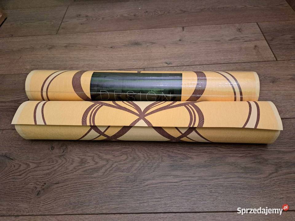 Tapeta 2 sztuki na flizelinie żółta wzór 776218 Złotniki Kujawskie