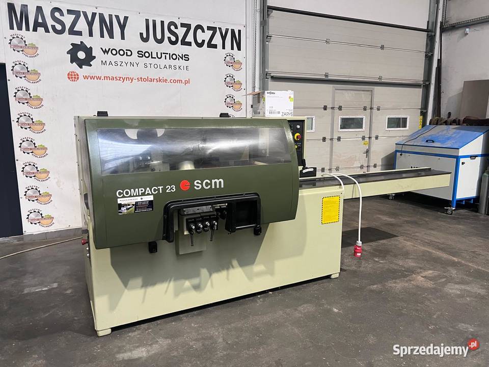 Strugarka czterostronna SCM Compact 23 Produkcja Juszczyn