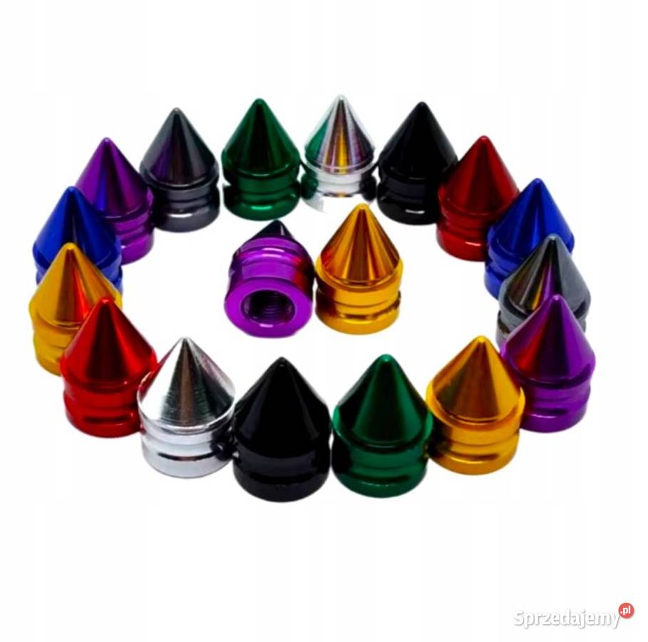 Nakrętki Na Wentyle SZARE Czapki Opon Kapturki Warszawa