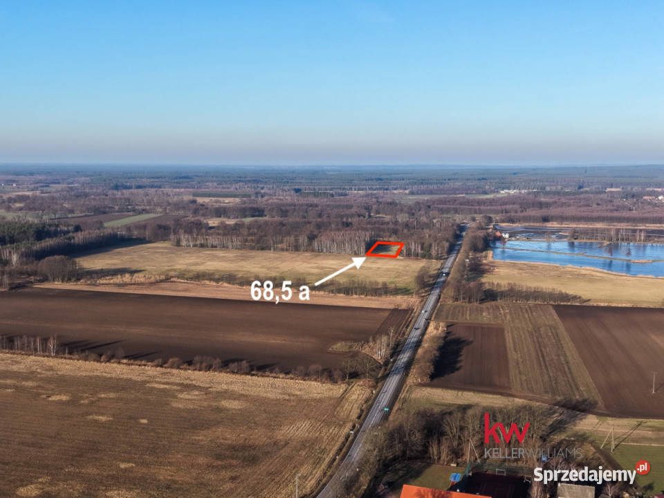 Działka 6850m2 Kuźniczysko