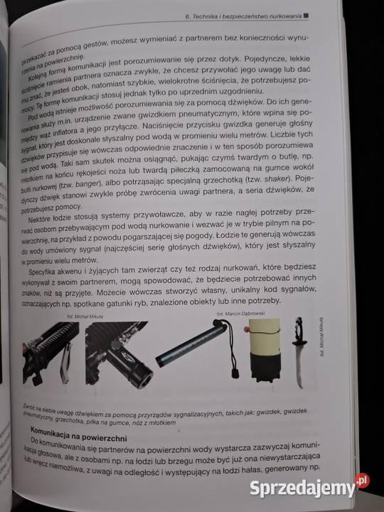 Podręcznik płetwonurka kdp cmas Rojek nurkowanie Podręczniki Kraków