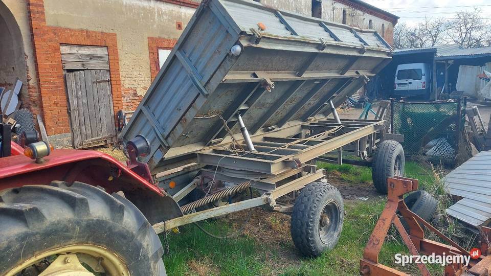 Przyczepa wywrotka d732 dolnośląskie Tyniec nad Ślęzą sprzedam