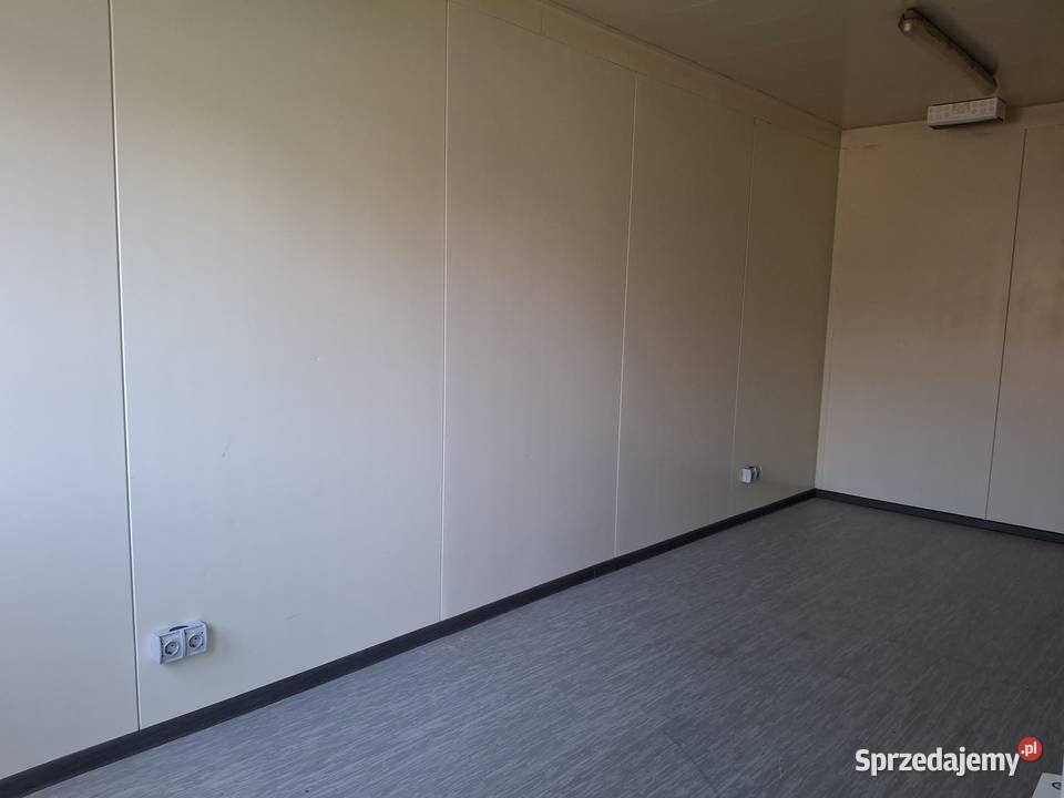 Kontenery modułowe 45 m komplet 3 z WC od podwórza Racibórz