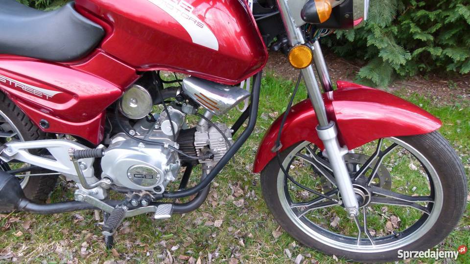 Motor motorower Yamasaki GB Street 50ccm nowy czerwony