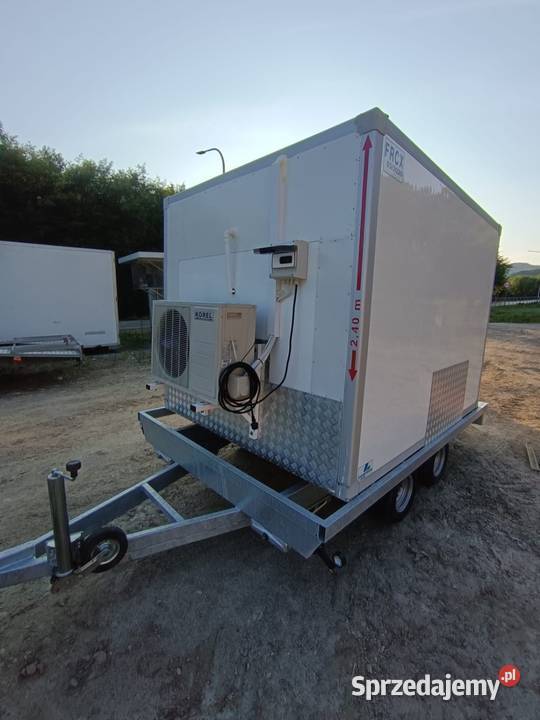 Przyczepa chłodnicza Mobilna Chłodnia Przyczepa Laskowa