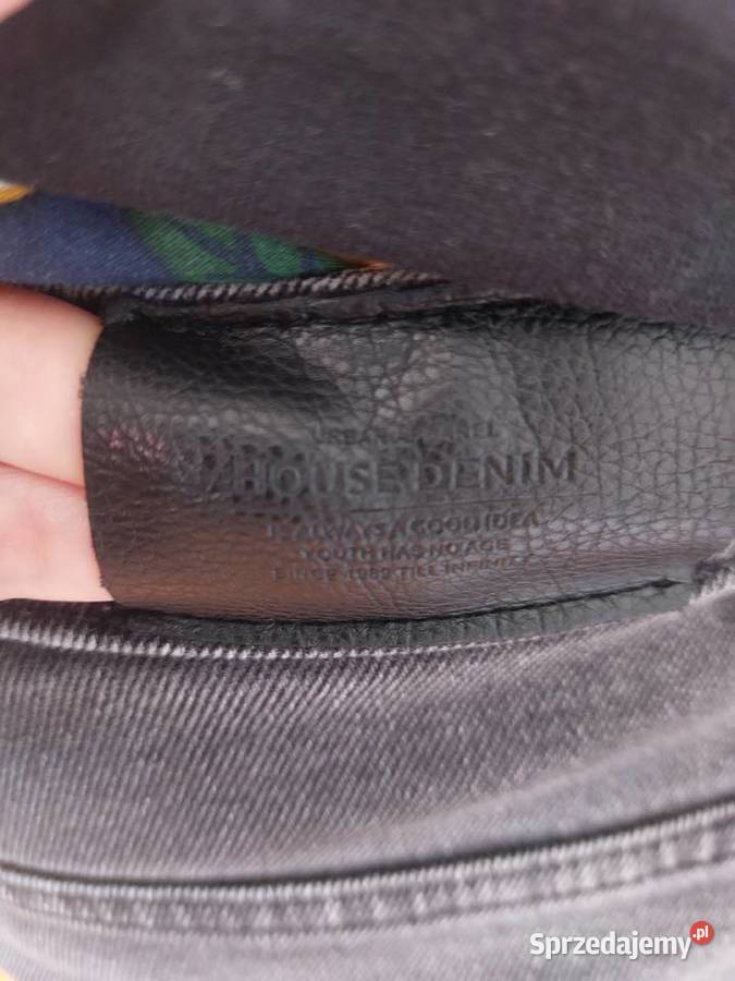 jeansy męskie House czarny denim spodnie 3132 Odzież codzienna wielkopolskie Poznań