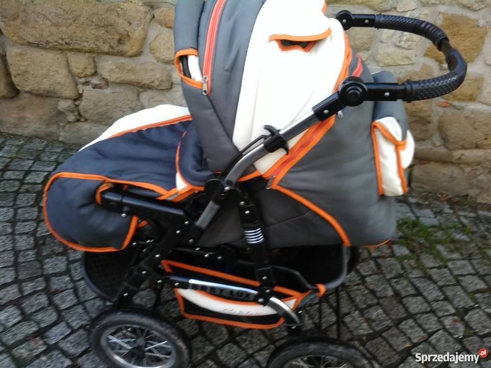 Wózek typ 2w1 zadbany Spacerowo głęboki Marka Złotoryja