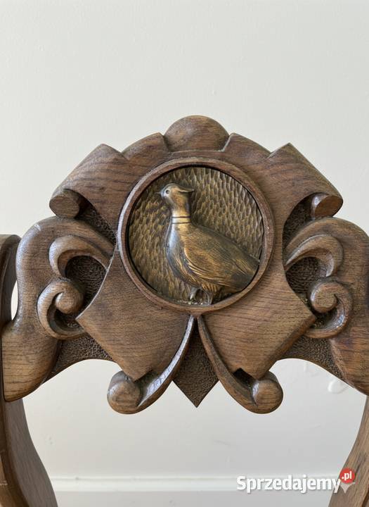 Krzesła w stylu myśliwskim Proszowice