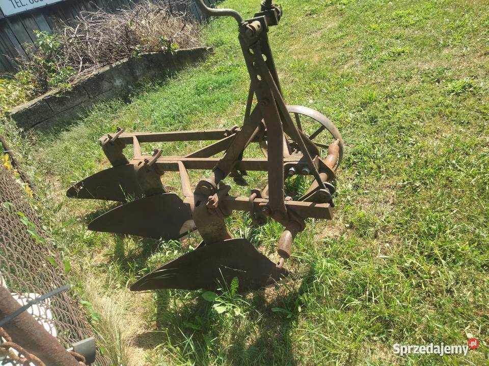 Pług trzyosobowy grudziądzki Grabina sprzedam