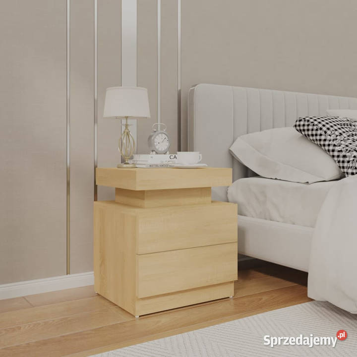 Szafka nocna dąb sonoma 45x35x52 materiał mazowieckie Warszawa sprzedam