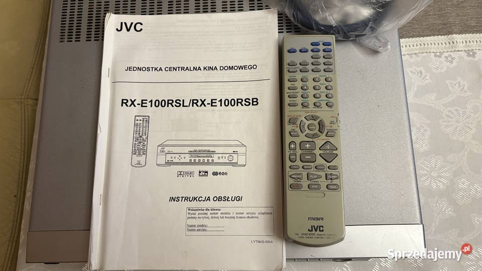 Sprzedam kino domowe firmy JVC śląskie Ruda Śląska sprzedam