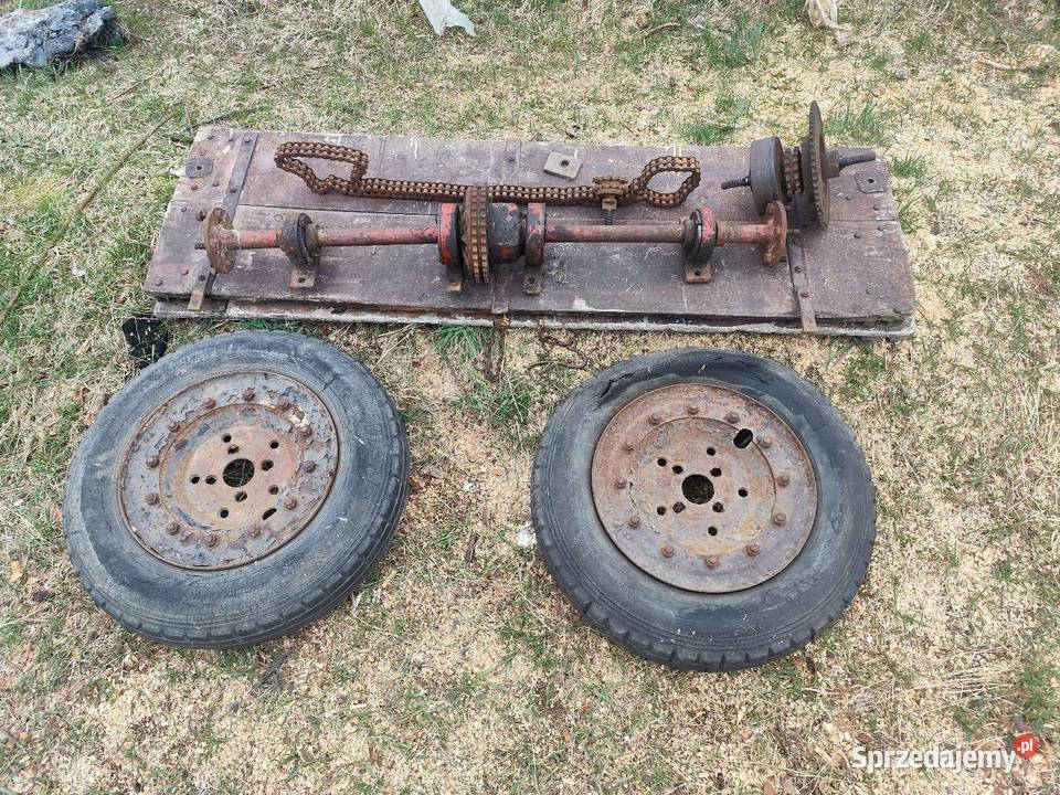 Tylna oś z mechanizmem różnicowym trójkołowiec podkarpackie Przeworsk sprzedam