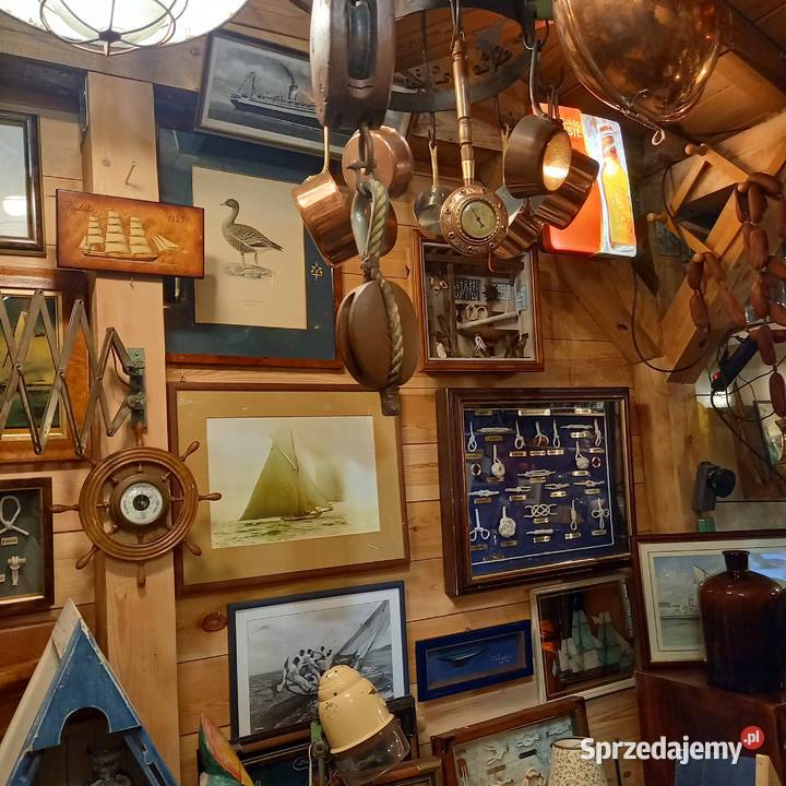 Osobliwości antyki starocie marynistyka mazowieckie Warszawa sprzedam