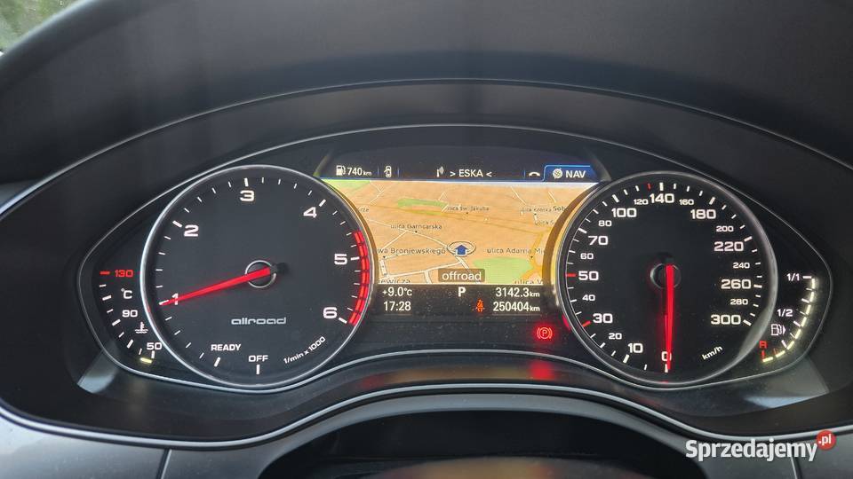 Audi A6 Allroad 320 Matrix Skóra Night Vision 320KM Sobótka sprzedam