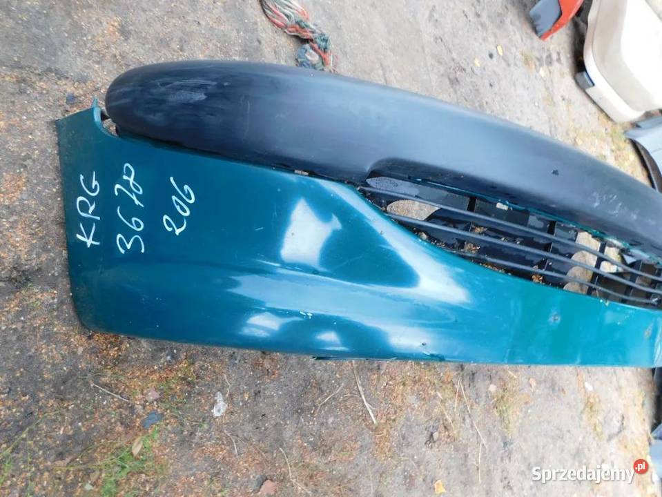 peugeot 206 zderzak kolor KRG 3678 WYSYŁKA osobowe