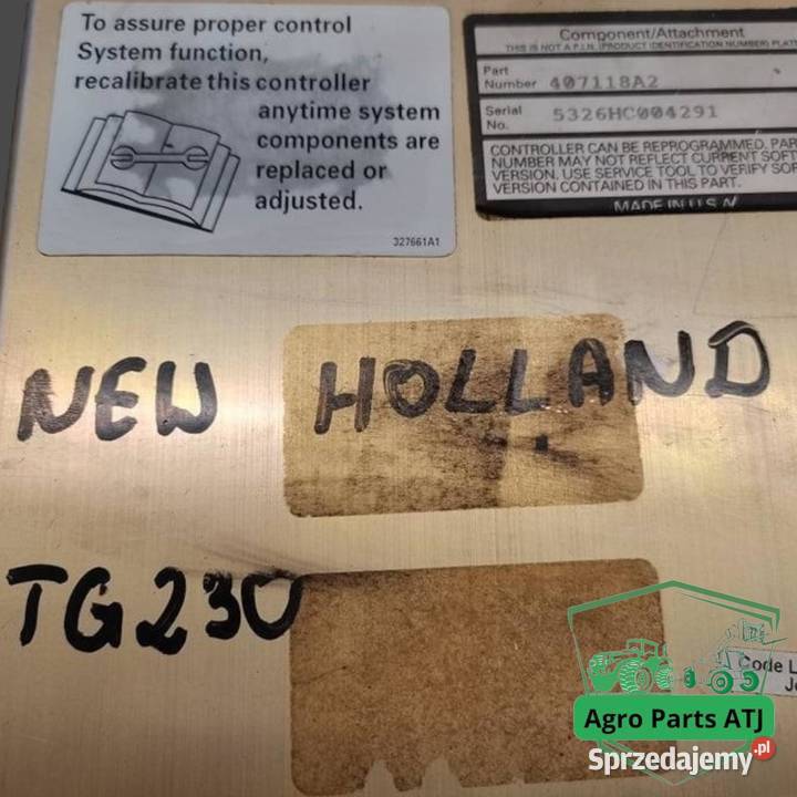 Sterownik Moduł Komputer CNH 407118A2 EHR Ciechanowiec