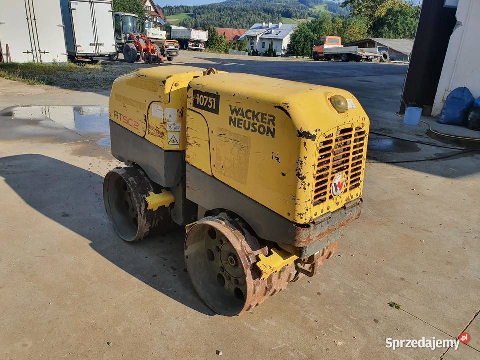 Walec okołkowany Wacker Neuson RT82SC2 2011 r Mszana Dolna