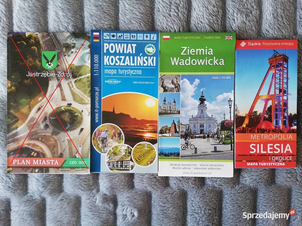 Mapy i przewodniki turystyczne plany miast 17 Wronki