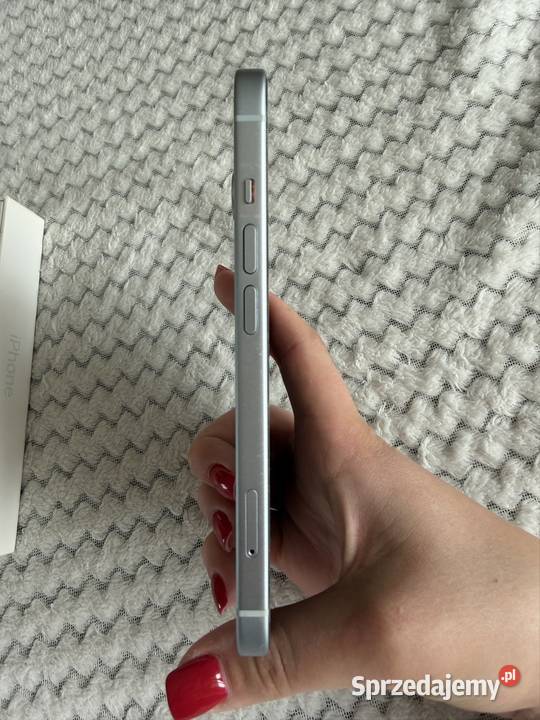 iPhone 15 128 GB Blue stan Szkło etui pudełko Apple / iPhone podkarpackie Przemyśl sprzedam
