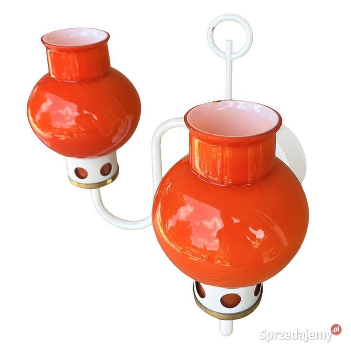 Kinkiet lampa ścienna Drukov Brno Czechosłowacja mazowieckie Warszawa