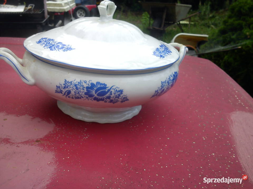 Stara Waza stołowa ceramika porcelana Aleksandrów Łódzki sprzedam